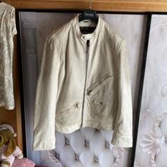 【ネット限定】 dolce＆gabbanaダスト加工ホースレザーライダージャケット 54 ジャケット・アウター