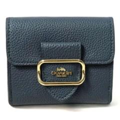 極美品✨COACH スモール モーガン ウォレット エバーグレード 二つ折り財布