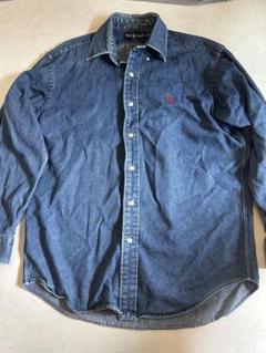 80s POLO RALPH LAUREN ダンガリーシャツ POLO RALPH LAUREN ポロ ラルフローレン デニムシャツ Ralph