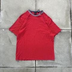 90s OLD GAP リンガー　無地　Tシャツ vintage 古着