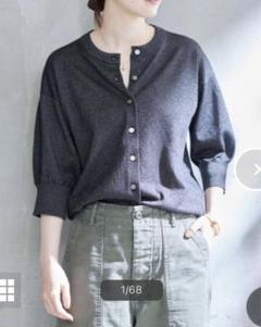 ⭐︎タグ付き未使用品⭐︎【IENA】LEVITA クルーカーディガン IENA カーディガン 「追加3」LEVITAクルーカーディガン