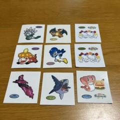 デコキャラシール　ポケモンパンシール 9枚セットのサムネイル