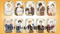 ハイキュー！！スクエア缶バッジ【セット】(クールダウン