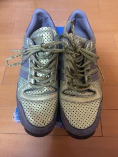 【希少】adidas Galaxy スニーカー グリーン×グレー 24.5cmのサムネイル
