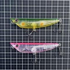 シーバス　シーバスミノー　ペンシル　トップウォーター　ミノー　リップレスミノー 楽天市場】リップレス ミノー フローティング ポッパー トップ