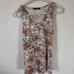 イング 花柄タンクトップ