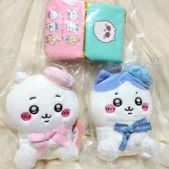 ちいかわ　東京みやげ　ぬいぐるみ　ポーチ　ハチワレ