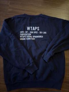 WTAPS ネイビー トレーナー サイズ 03 WTAPS ネイビートレーナー 02 - メルカリ