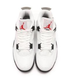 Air Jordan 4 ホワイト/ブラック/レッド