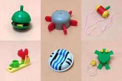 激レア　グリコ　おまけ　昭和レトロ　首振りべこ（牛）のペンダント　稀少品 激レア グリコ おまけ 昭和レトロ 首振りべこ（牛）のペンダント