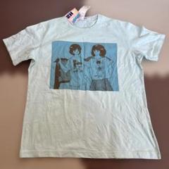 【新品未使用】ユニクロ タッチ サンデーマガジン コラボグラフィックTシャツ 青