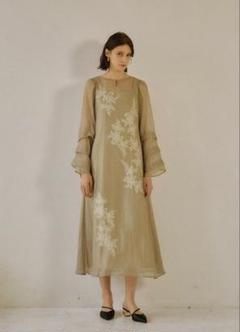 Sheer A-line onepiece（ドレス）｜LE'RURE（リルアー）の
