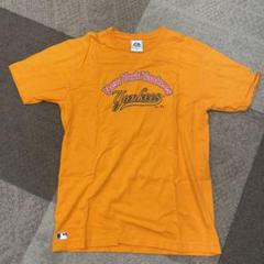 00s New York Yankees Tシャツ ヤンキース オレンジ MLB