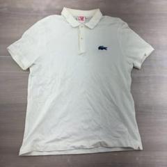 LACOSTE ホワイト ポロシャツ US S LACOSTE L!VE ホワイト ポロシャツ 4 - メルカリ