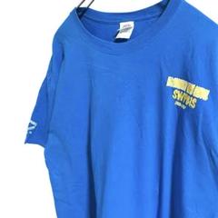 フルーツオブザルームfruit of the loom Tシャツ bee ブルー