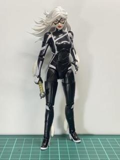 マーベルレジェンド　ブラックキャット　新品未開封 △買取品△ 【開封】ハズブロ マーベルレジェンド 6インチ