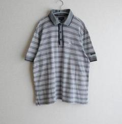 BURBERRY GOLF　ボーダー 半袖 ポロシャツ ゴルフウェア