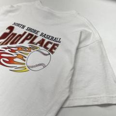 フルーツオブザルーム ベースボール 半袖Tシャツ ホワイト メンズL