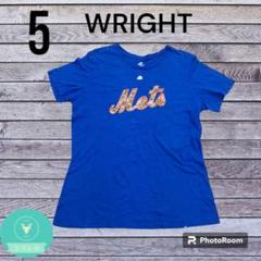 5030584(T-1) Majestic Mets 5 WRIGHT　Tシャツのサムネイル