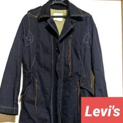 Levi's リーバイス Redloop ロング オーバーコート 革ひも M