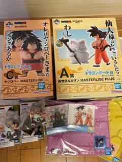 箱有ドラゴンボール A賞、C賞孫悟空・カリン様、ヤジロベー 一番くじ フィギュア 一番くじ ドラゴンボールEX A賞 孫悟空&カリン C賞 ヤジロベーE