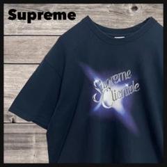 y54【人気】シュプリーム クリスタル ビッグプリント ロゴ Tシャツ 入手困難