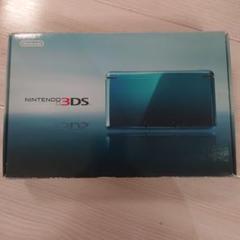 【外箱・説明書・付属品付】ニンテンドー3DS本体　アクアブルー　動作確認済み