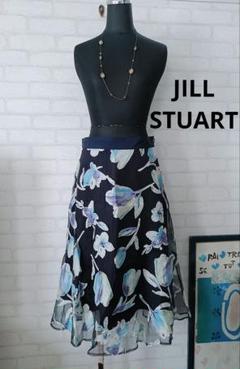JILL STUART♡可愛いフラワープリント フレアスカート