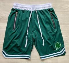 NBA バスケットボールパンツ XL グリーン クラシックスタイル