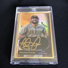 【ジャージーナンバー】Topps Gold Label タティスjr. ジャージーナンバー】Topps Gold Label タティスjr. - メルカリ