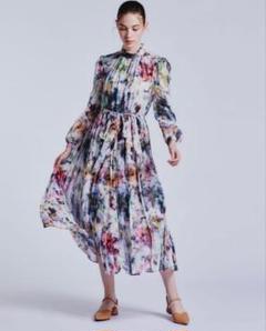 ダブルスタンダードクロージングSov. フラワー柄シフォンプリーツワンピース ソブ ダブルスタンダード クロージング】 | スタイリング
