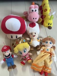 スーパーマリオ　ぬいぐるみセット