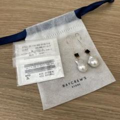 lilas オイスターパール オニキス ピアス k10 新品 - メルカリ