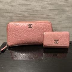 シャネル　6連キーケース　カメリア　ラムスキン　ピンク 楽天市場】CHANEL シャネル カメリア 6連 キーケース レザー