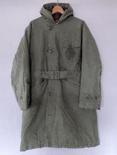 古着 40’s NAVYステンシル入り アルパカライニング デッキコートのサムネイル