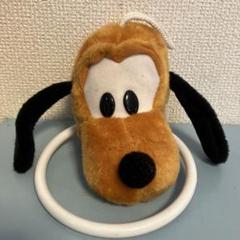 グーフィー ぬいぐるみ タオルハンガー ブランコ レトロ ディズニー グーフィぬいぐるみタオルハンガー 昭和レトロ感