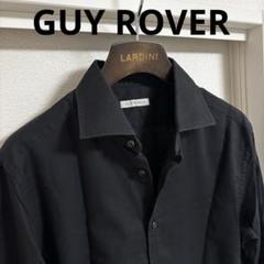 【良品】GUY ROVER ギローバー ワイドカラーシャツ ブラック