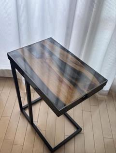 レジンテーブル　サイドテーブル　天板のみ　ハンドメイド　45×30