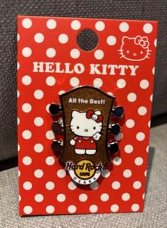ハードロックカフェ　大阪店　限定　ピンバッジ　USJ キティー