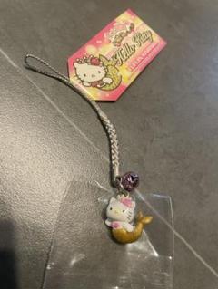 ご当地キティ 大分限定 金鱗湖 人魚姫キティ 根付けストラップ