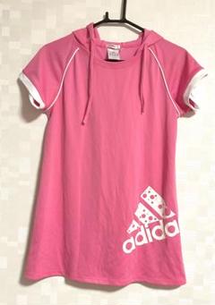 adidas ランニング ウェアパーカーワンピース