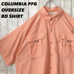 コロンビアCOLUMBIA PFG 半袖ベンチレーションBDシャツXLくらい古着