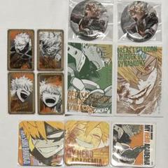 爆豪勝己　缶バッジ　クリアカード　アートコースター　ワンシーンカードコレクション