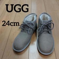 UGG アグ ニューメル ムートンブーツ レディース 24cm スニーカー