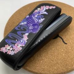 新型 最新 IQOS ILUMAiONE カスタムペイント 桜鯉柄 レッド