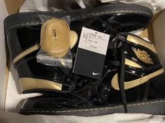 NIKE AIR JORDAN1 HIGH OG METALLIC-GOLD