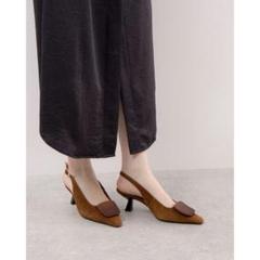 ANGEL ALARCON バックストラップパンプス　37