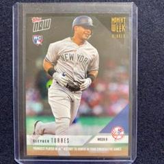 MLB Gleyber Torres Topps Now MOW Goldのサムネイル