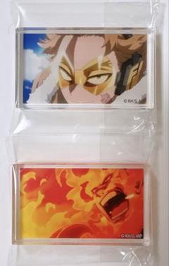 ヒロアカ ミニアクリルブロック エンデヴァー ホークス