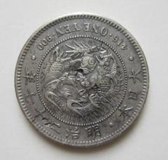 一円銀貨　明治27年 新1円銀貨 明治27年（美品） - セキグチは1964年創業の古銭